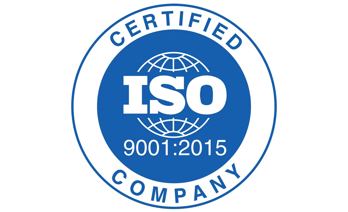 ISO 9001:2015 Certified Company